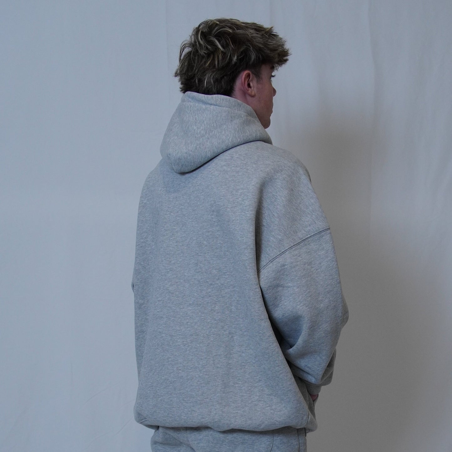 Stitch Hoodie- Grey