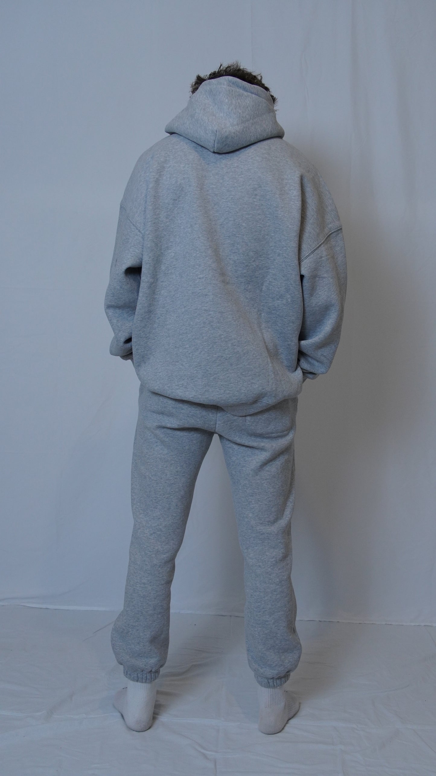 Stitch Hoodie- Grey