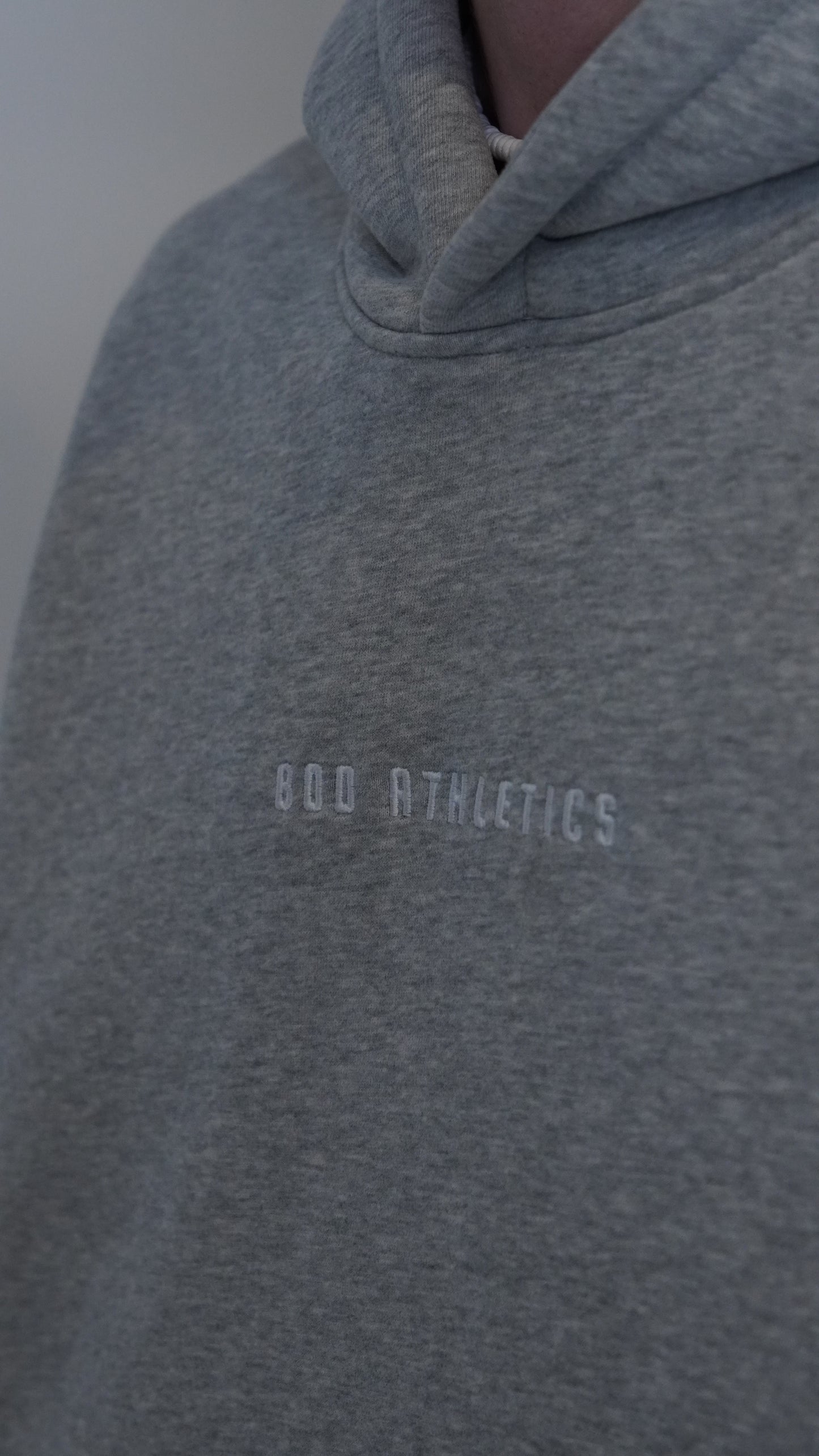 Stitch Hoodie- Grey