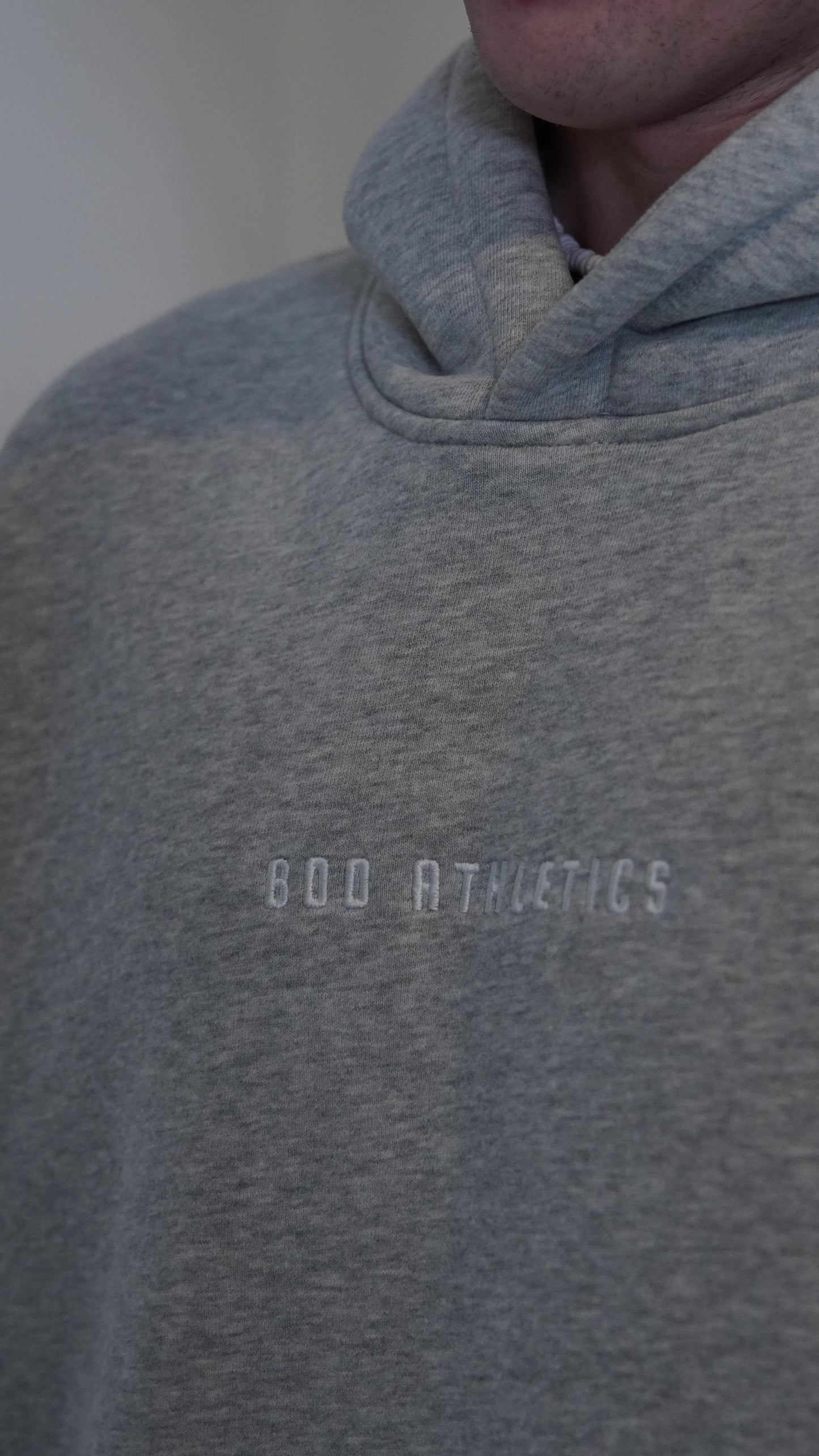 Stitch Hoodie- Grey