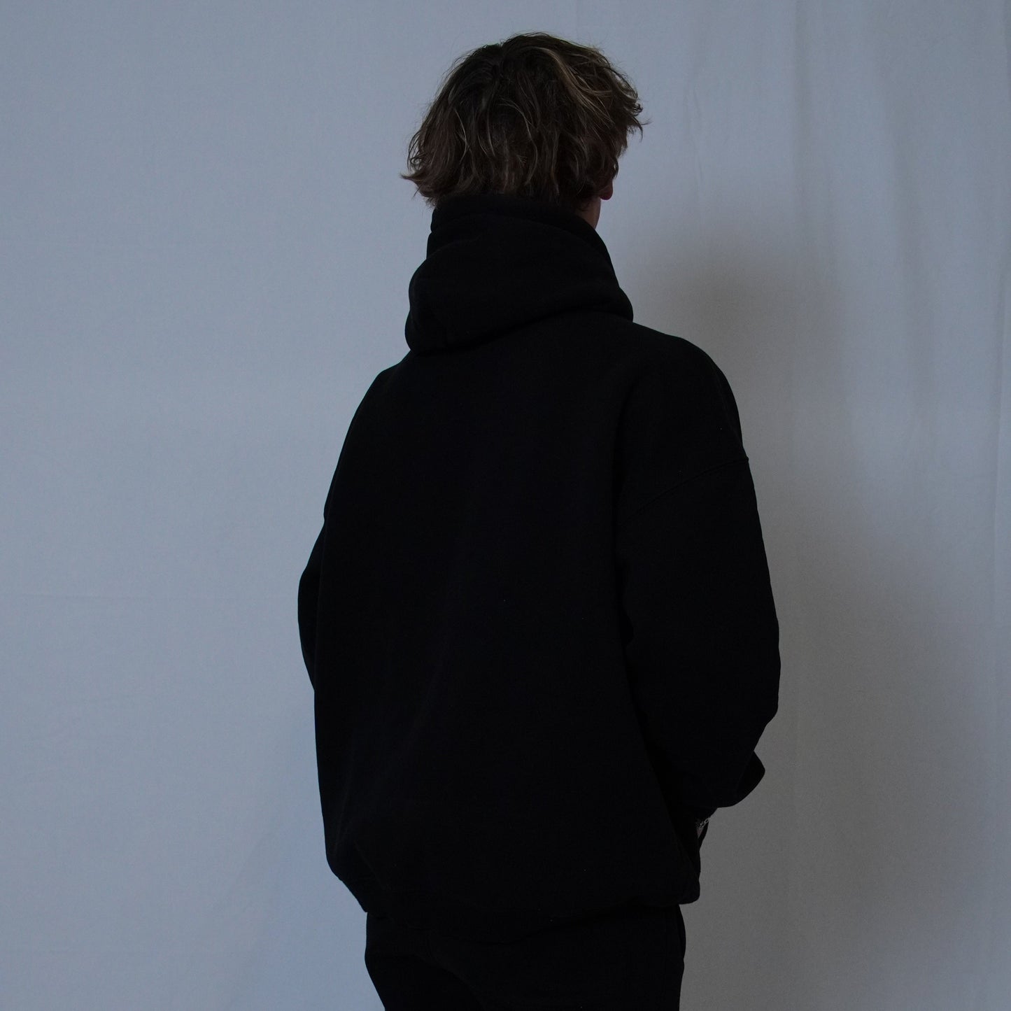 Stitch Hoodie-Black