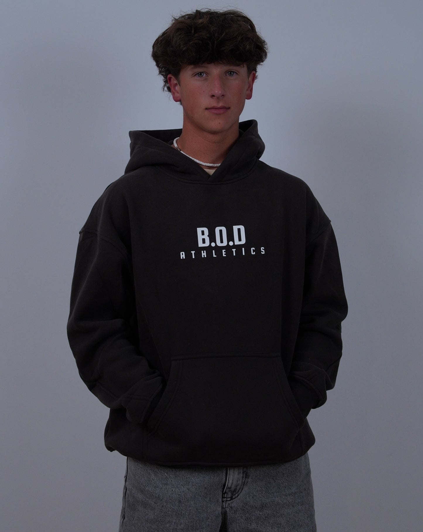 B.O.D Hoodie-Grey