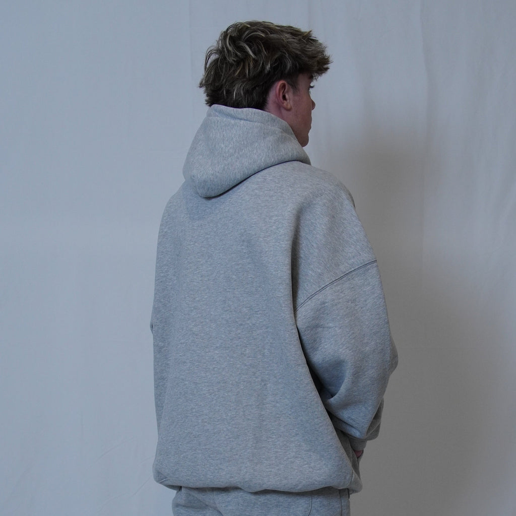Stitch Hoodie- Grey