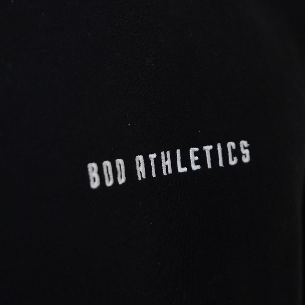 Stitch Hoodie-Black